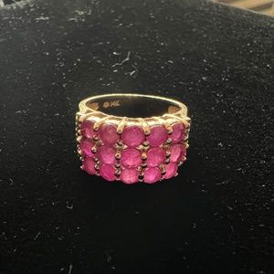 Vintage 14K Gemstone Ring